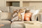 Dutch Decor MAYSA - Sierkussen 45x45 cm - Irish Cream - beige - Inclusief binnenkussen