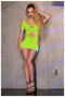 Jurk Chilirose Groen S/M