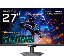 Gigabyte M27Q2 QD - Monitor 27" - 2560x1440 Quad HD 200Hz - Zwart