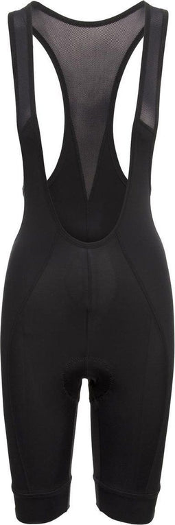 AGU Essential Fietsbroek Dames - Met Bretels - GREEN 95 zeem - Zwart - S