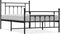 vidaXL-Bedframe-met-hoofd--en-voeteneinde-metaal-zwart-100x200-cm