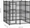 vidaXL - Hondenkennel - 5,53 - m² - staal