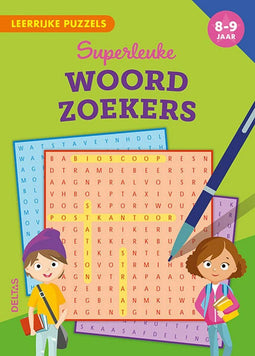 Leerrijke puzzels - Superleuke woordzoekers 8-9 jaar - woordzoeker
