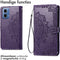 iMoshion Hoesje Geschikt voor Motorola Moto G34 Hoesje Met Pasjeshouder - iMoshion Mandala Bookcase - Paars