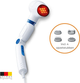 Beurer MG 40 - Massageapparaat - Infrarood Warmte & Triggerpoint Massage - (4 opzetstukken)