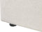 DINAN - Tweepersoonsbed - Lichtbeige - 140 x 200 cm - Polyester