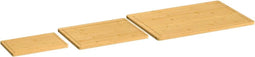 3-delige Snijplankenset bamboe