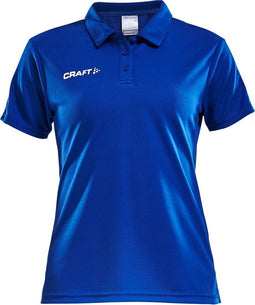 Craft Progress Polo Pique - Sportpolo - Sneldrogend materiaal - Blauw/wit
