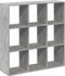 vidaXL - Kamerscherm - / - boekenkast - 102x29x103,5 - cm - hout - betongrijs