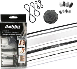 BaByliss TW1100E - Accessoire set - Elegante look - Zwart/Wit