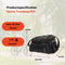New Looxs ® Sports Trunkbag MIK - Bagagedragertas - Fietstas Enkel - Ingebouwde MIK-Adapter - Waterdicht door Regenhoes (inclusief) - Vergrootbaar tot 31 L - Zwart