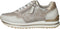 Gabor 528 - Lage sneakers - Rits- en vetersluiting - Beige