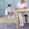 Kruzzel Multifunctionele Kinderstoel 6-in-1 - Veilig en Praktisch - Grijs - Voor Baby's van 6m+