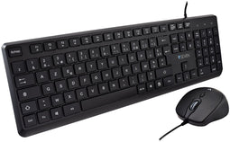 V7 CKU350 - Toetsenbord - Draad - Qwerty ES - FullSize - 107 toetsen - USB 2.0