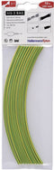 HellermannTyton 308-30617 Krimpkous zonder lijm Groen, Geel 6 mm 2 mm Krimpverhouding:3:1 2 m
