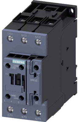 Siemens 3RT2035-1AP00 Contactor 3x NO 18.5 kW 230 V/AC 40 A Met hulpcontact 1 stuk(s)
