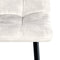 Refurna - Velvet Eetkamerstoel Yerevan - Taupe - Set van 2
