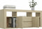 vidaXL - Tv-meubel - 120x30x50 - cm - bewerkt - hout - sonoma - eikenkleurig