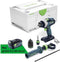 Festool TDC 18/4 I-Basic-5,0 QUADRIVE Accu Schroefboormachine 18V 5.0Ah in Systainer - 577052