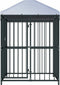 vidaXL - Hondenkennel - voor - buiten - met - dak - 120x120x150 - cm