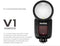 Godox V1 - Compactflitser - 76Ws TTL voor Olympus/Panasonic