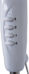 Statiefventilator - 3 standen - 40 CM - wit