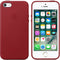 Apple iPhone SE / 5(s) - Leather Case - Echt leer - Rood