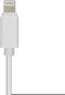 Mobiparts Lightning splitter - Wit (bulk)