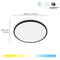 WiZ SuperSlim - Plafondlamp - Slimme bediening - Zwart