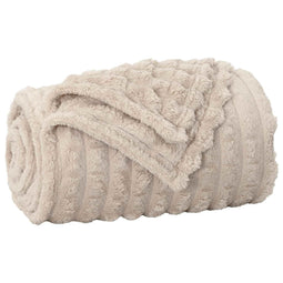 Gooi Deken Beige 150 x 130 cm Fleece