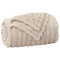 Gooi Deken Beige 150 x 130 cm Fleece