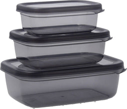 Set Lunchboxen Quid City Rechthoekig 3 Onderdelen