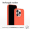 Accezz iPhone 15 Pro - Liquid Silicone Backcover - Schokabsorberend - Oranje