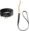 MAZE MAZE Kunstleren Halsband Met Riem