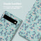 iMoshion Hoesje Geschikt voor Google Pixel 6a Hoesje Met Pasjeshouder - iMoshion Design Bookcase smartphone - Blauw / Blue Flowers