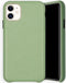 Selencia Hoesje Geschikt voor iPhone 11 Hoesje - Selencia Gaia Slang Backcover - Groen