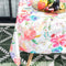 Tafelkleed HappyFriday Pink bloom Multicolour 150 x 150 cm