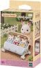 Sylvanian Families 5533 - Wandelwagen drieling - Inclusief zitje en zonnedak (4 onderdelen)
