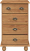 vidaXL - Ladekast - 'ASKIM'Honingbruin - 45,8x40x79 - cm - Massief - Hout
