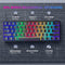 AULA F3261 - Bedraad Gaming Toetsenbord - Mechanisch - RGB - 61keys - Red switch - Hot swap - Qwerty - Zwart