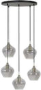 Light & Living Hanglamp Rakel - Antiek Brons - Ø61cm - 5L - Modern,Luxe - Hanglampen Eetkamer, Slaapkamer, Woonkamer