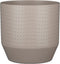 Mica Decorations Nola Bloempot - 21x21x21 cm - Keramiek - Taupe