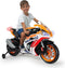 Injusa Repsol Elektrische Kindermotorfiets 12v Oranje/wit
