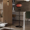 Infrarood Terrasverwarmer - Staande Heater - 3 Warmtestanden 2000W - IP34 Beschermd - Zwart