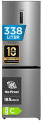 Midea MERB345MGC02 - Koelvriescombinatie - 338L - No Frost - RVS