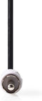 Nedis CAGP20200BK10 - Stereo audiokabel - 5-pin DIN naar RCA - Zwart