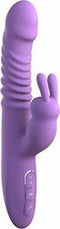Pipedream - Her Thrusting Silicone Rabbit - Vibrators Clitoral Paars