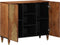 vidaXL - Dressoir - 90x33x75 - cm - Massief - Mango - Hout