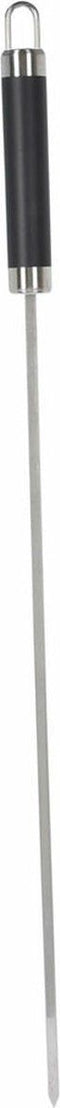 BBQ spiezen - 4x stuks - RVS - 46 cm - vleespennen voor vlees - barbecue accessoires