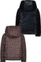 Like Flo F207-5210 - Meisjes Reversible Winterjas - Duurzaam - Navy (134)